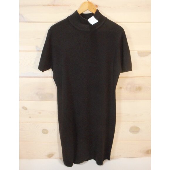 Vintage Paradox Women's plus size 2X Sweater Dress Wool Blend NWT Dark Brown - Picture 1 of 10